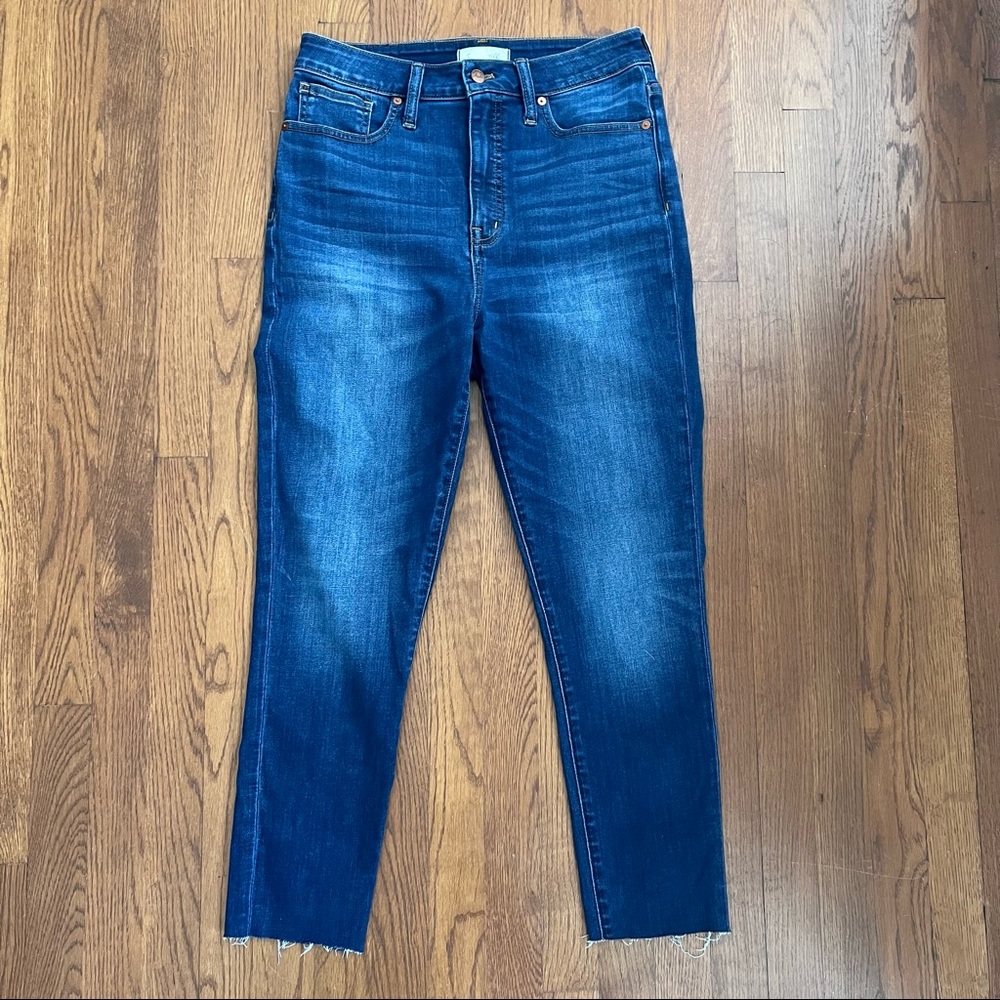Madewell Curvy High Rise Skinny Jeans 29T